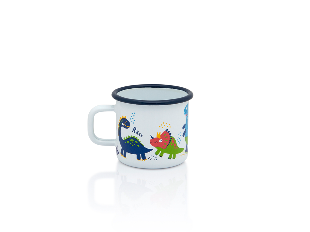 Cana 0.37l Dino Metalac email/8cm/0.37l