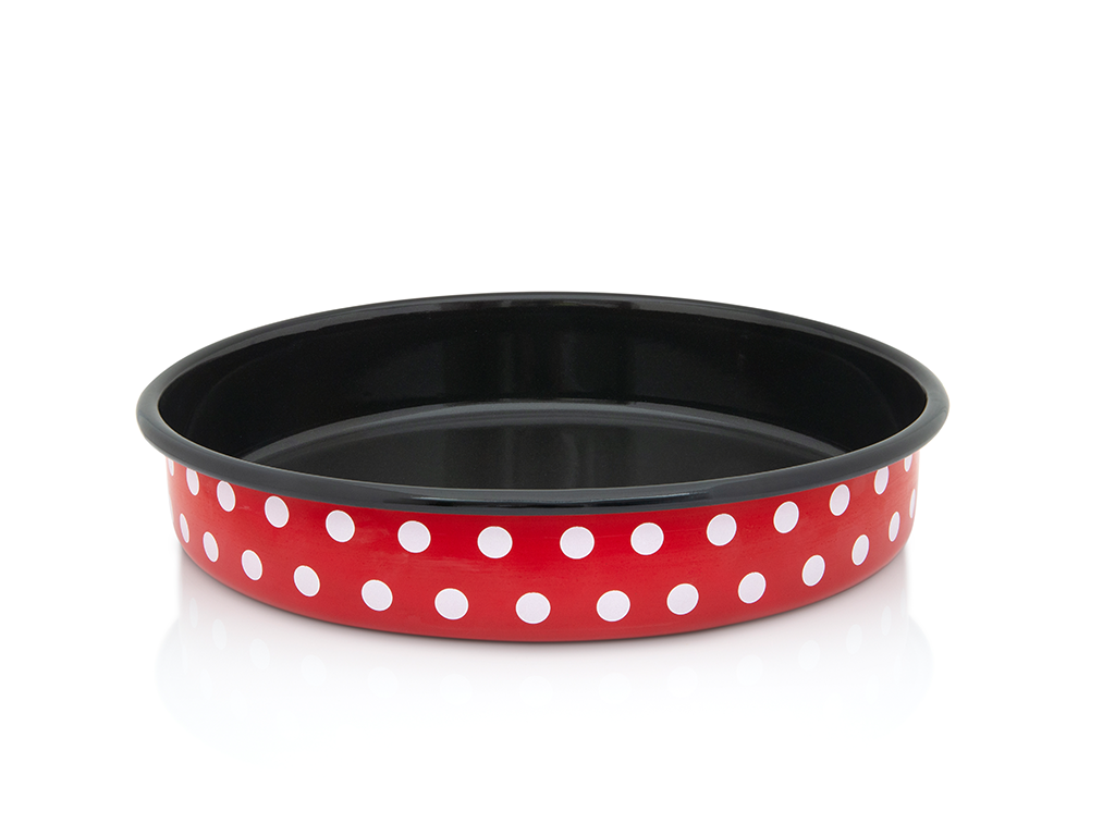 Tava rotunda 4l Tufne Metalac email/30cm/4l
