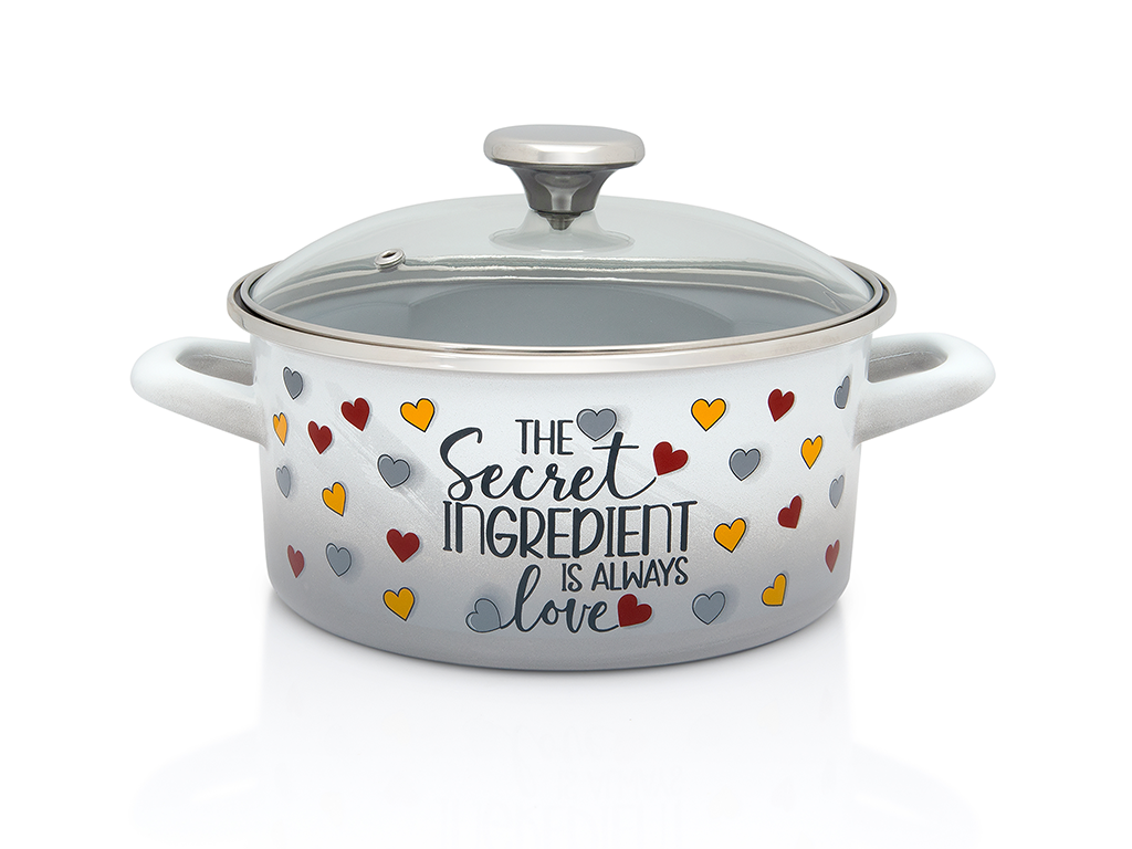 Cratita 2.8l capac sticla Secret IngredientMetalacemail/20cm/2.8l