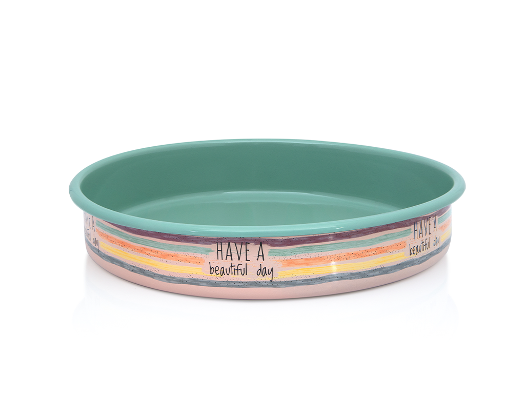 Tava rotunda 4l Divan Dan Metalac email/30cm/4l