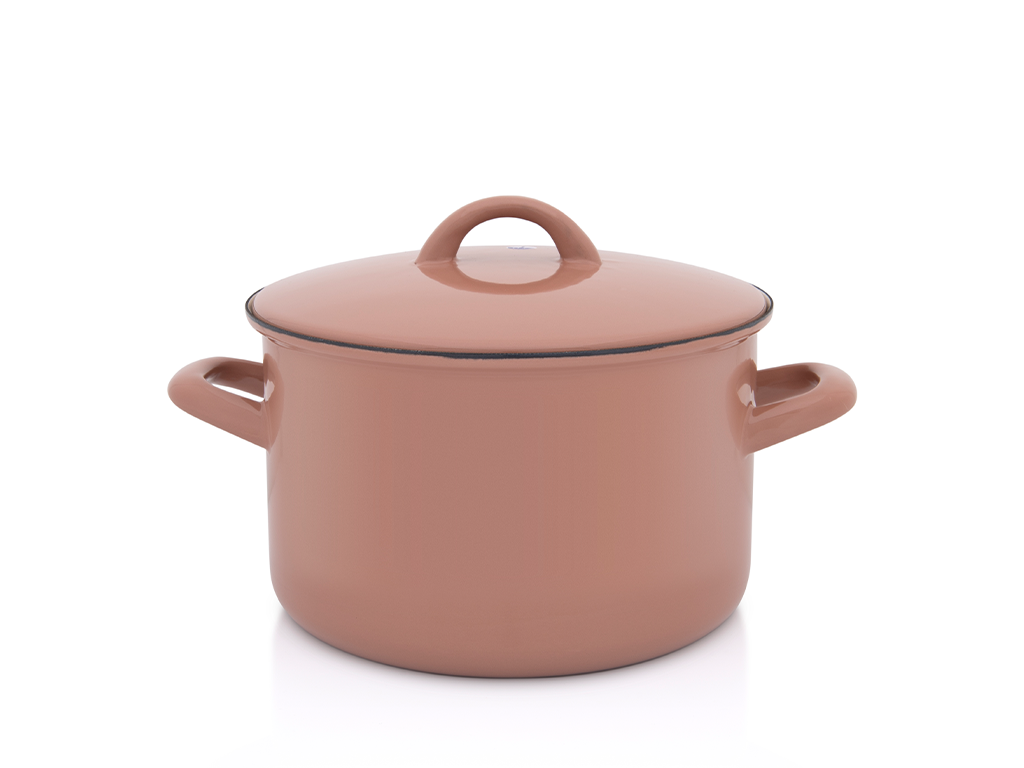 Oala 4l cu capac Moka Metalacemail/20cm/4l