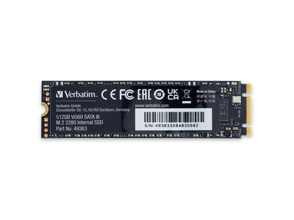SSD Verbatim Vi560 256GB M.2 2280 SATA 6Gb/s
