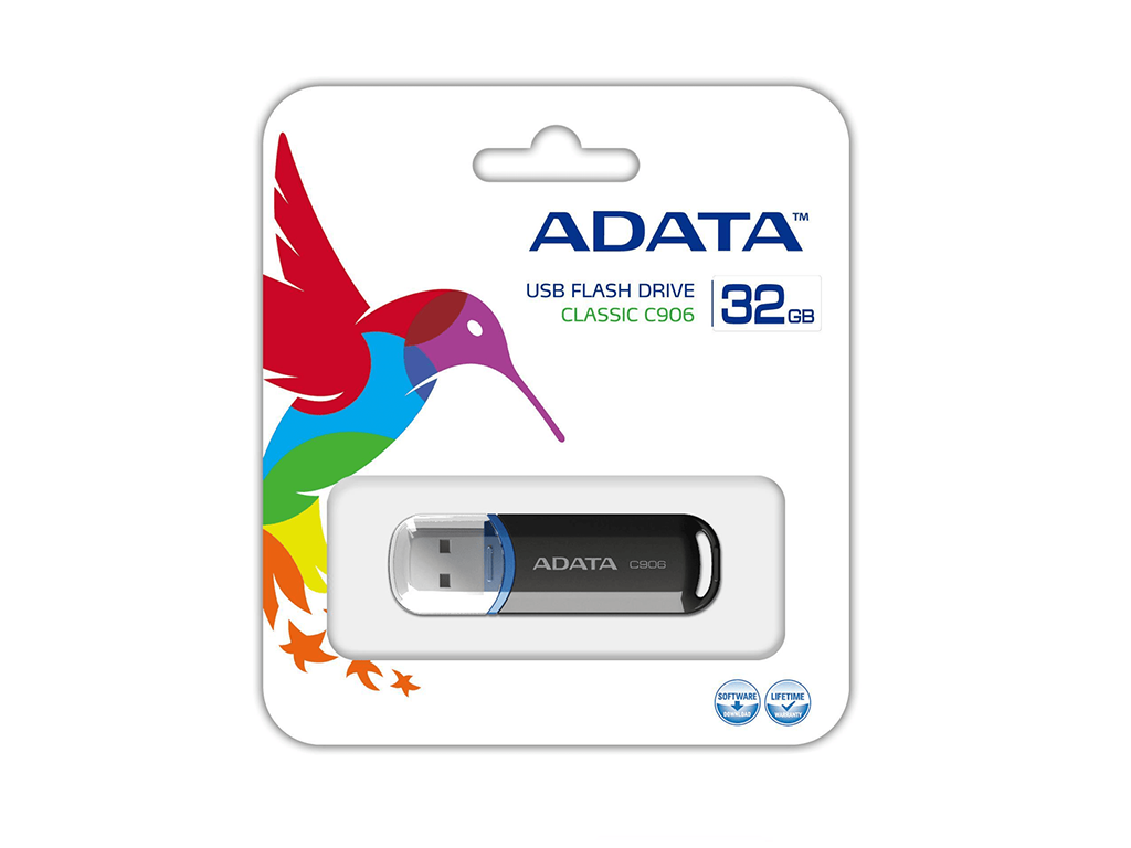 Memorie USB ADATA C906 32GB USB 2.0 Negru