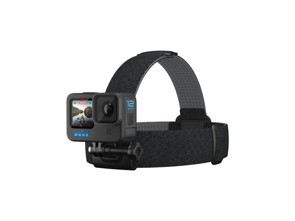 Curea GoPro pentru cap 2.0 + suport cu clema