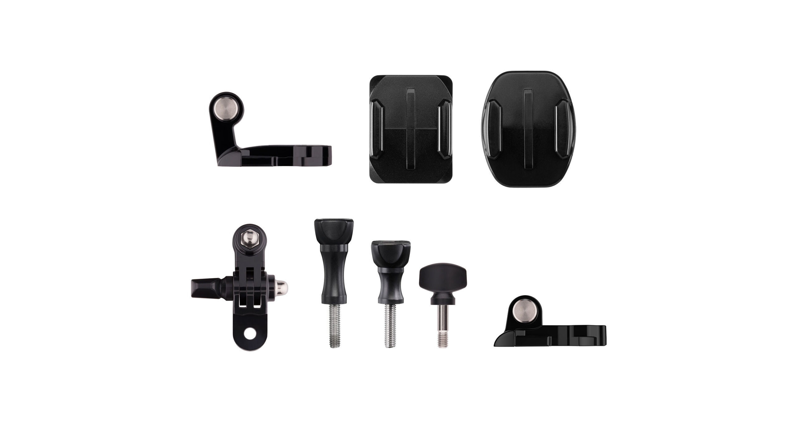 Kit accesorii GoPro, Inclus: 2x prinderi adezive2x prinderi rapide, 3x suruburi, 1x prindere