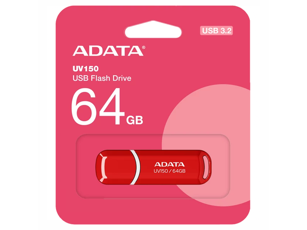 Memorie USB ADATA AUV150 64GB Rosu