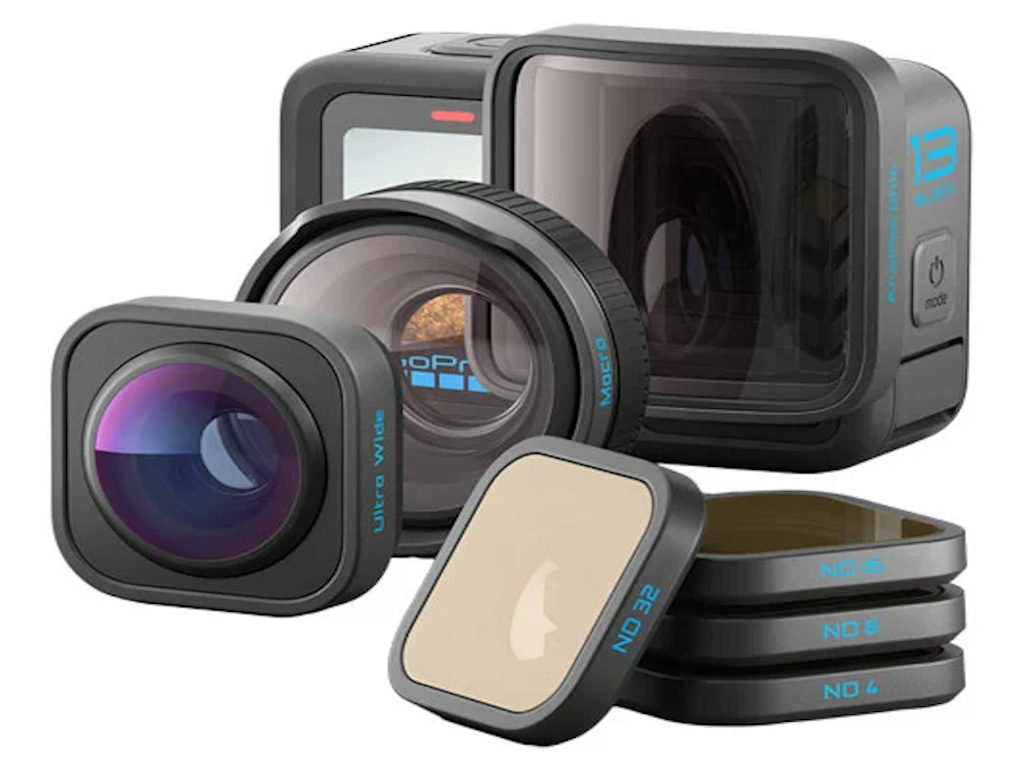 Bundle Camera de actiune H13B + lentileND Filter 4-Pack (ND4, ND8, ND16 + ND32)