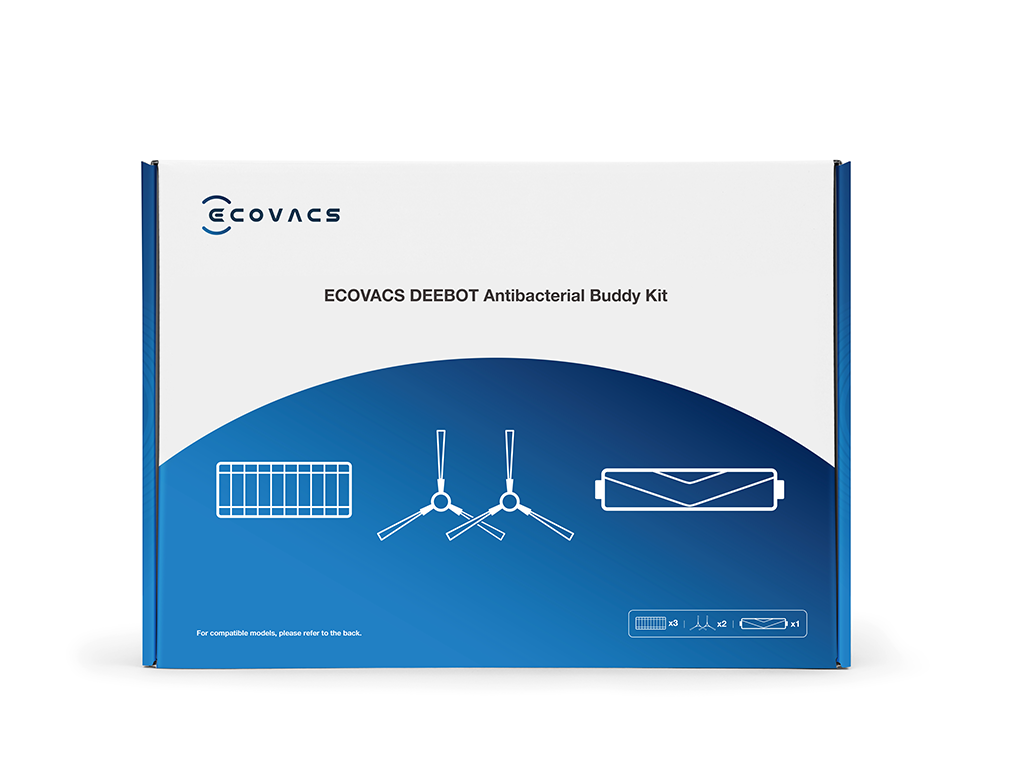 Serv kit T9,T9+,N8,N8 PRO,N10&OZMO T8 Fam Ecovacs1xperie princ,4xperii laterale,3xfiltre antibact