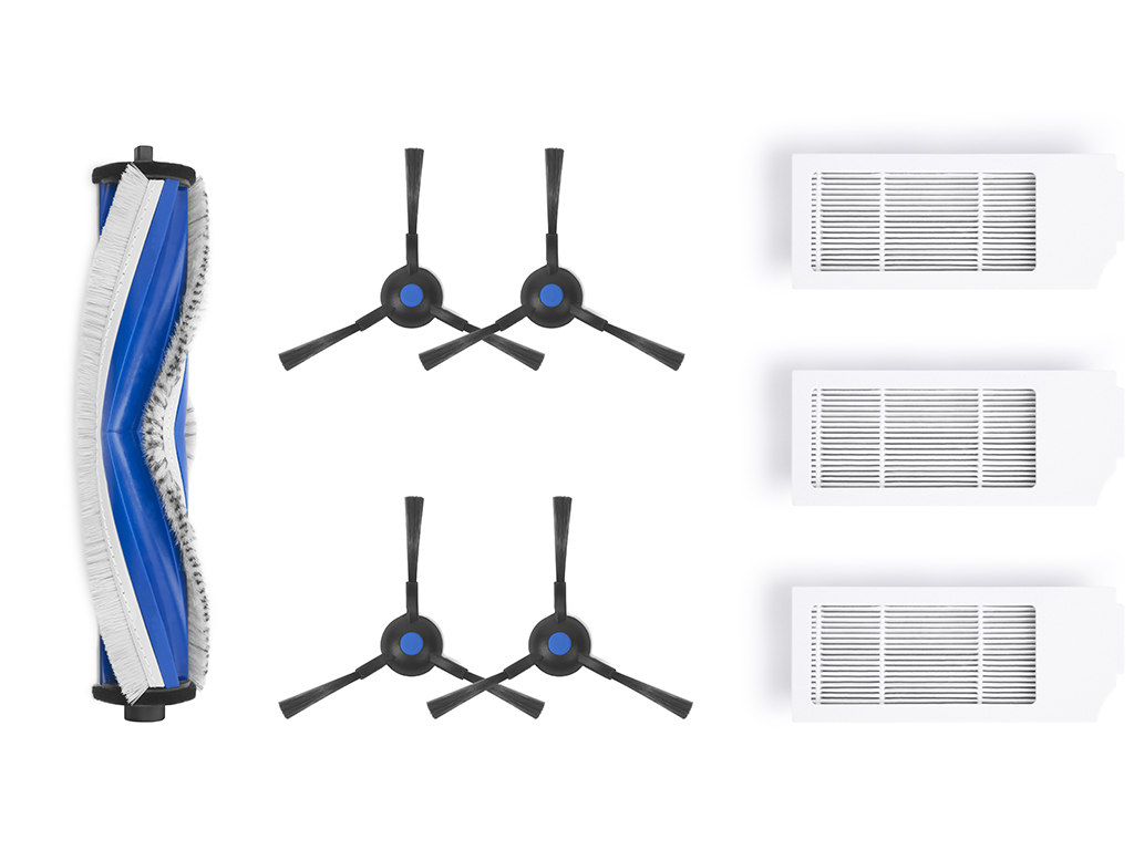 Service kit N20 Family Ecovacs1 perie princ,4 perii laterale,3 filtre antibact