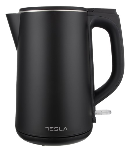 Fierbator Tesla KT301BX, 1,5L, 2200Woprire automata, baza de plastic, plastic, negru