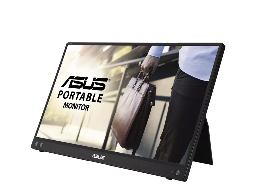 Monitor Portabil Asus ZenScreen 15.6”, MB16ACVFull HD, IPS, USB Type-C, Flicker Free, Blue Light