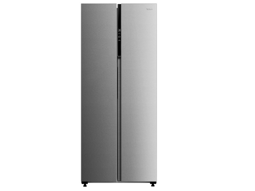 Frigider Side by Side Tesla RB4600FMXE, 460L, E,H177, Total No Frost, Inverter, Display LED, Inox