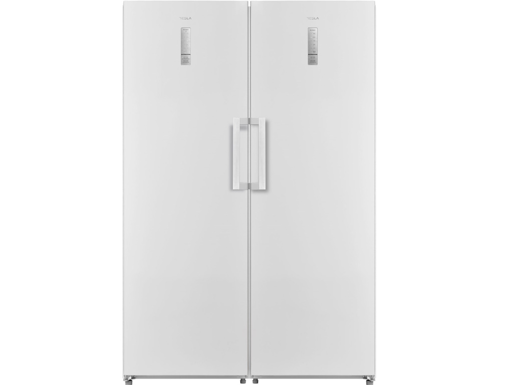 Frigider cu 1 usa Tesla RS3600FM, 362L, E, H185Total No Frost, display ext, LED, usa rever., Alb