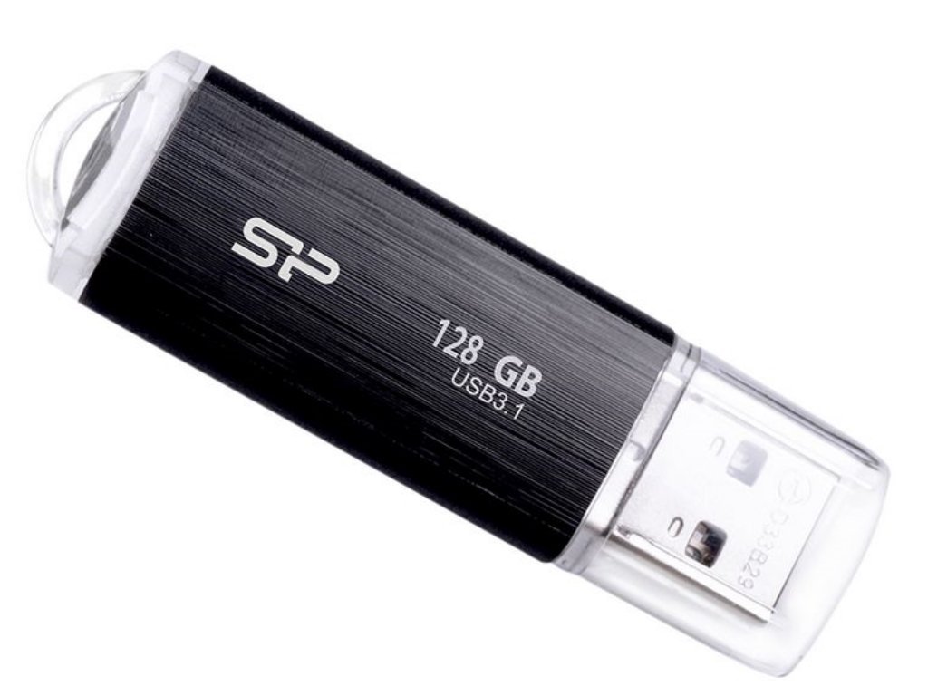 USB Flash Drive SP, Blaze B02, 3.2, 128GB, Negru