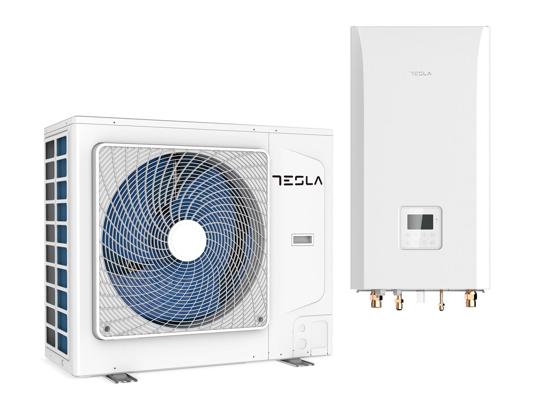 Pompa de caldura aer-apa split Tesla TATP-16HMDA116kW, A+++/A++, 3kW back-up heater, Wi-Fi, 220V