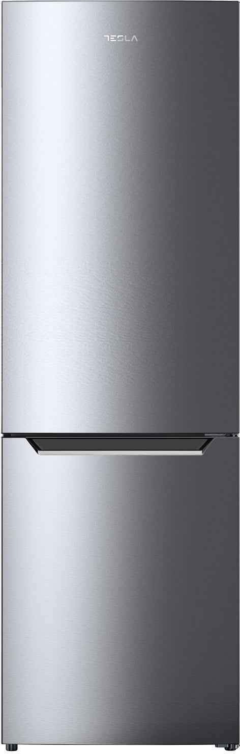 combina frigorifica tesla rc3201fhxe, 293l, e,no frost, inverter, iluminare led, inox