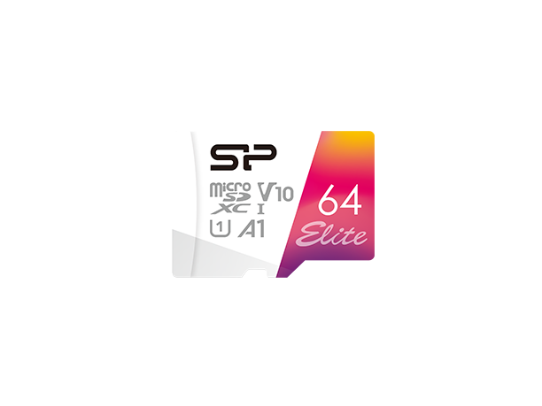 CARD DE MEMORIE MicroSDHC/SDXC SP64GB CL10+Adaptor