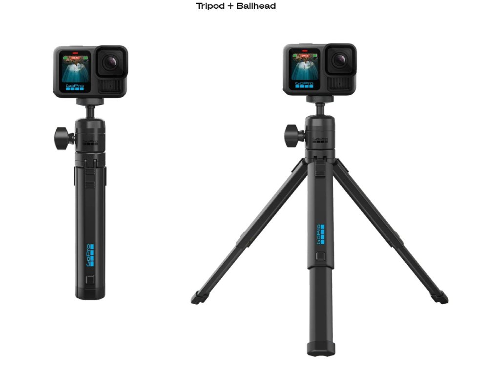 Tripod + Ball Head GoPro